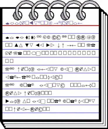 AbacusOneSSK Regular animated font preview