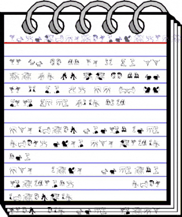 AbsoluteImprovisations Regular animated font preview