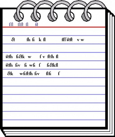 Adobe Caslon Bold Alternate animated font preview Adobe Caslon Bold Alternate animated font preview