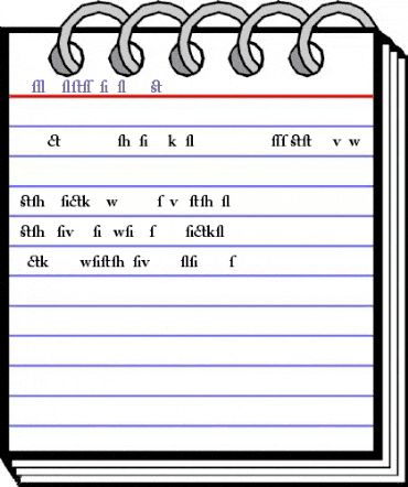 Adobe Caslon Semibold Alternate animated font preview
