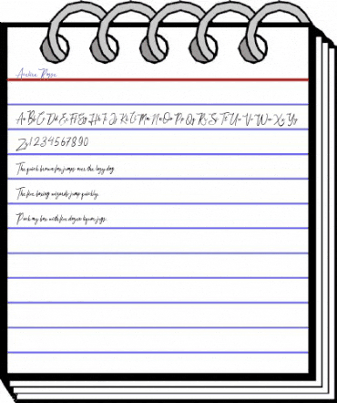 Acelire Rosse Regular animated font preview Acelire Rosse Regular animated font preview