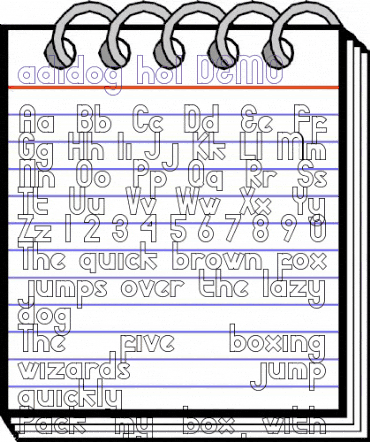 adidog hol DEMO Regular animated font preview adidog hol DEMO Regular animated font preview