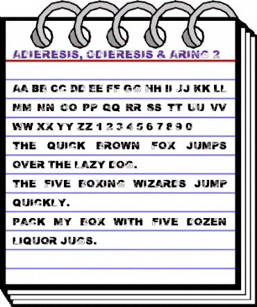 Adieresis, Odieresis & Aring 2 Regular animated font preview Adieresis, Odieresis & Aring 2 Regular animated font preview