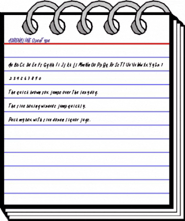 ADRENALINE Regular animated font preview ADRENALINE Regular animated font preview