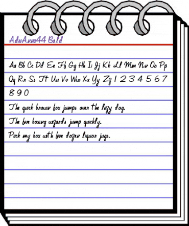 AdriAnna44 Bold animated font preview AdriAnna44 Bold animated font preview