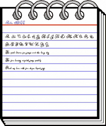 Aella FREE Regular animated font preview Aella FREE Regular animated font preview