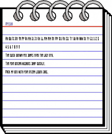 Afisha Regular animated font preview Afisha Regular animated font preview