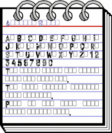 African Style Regular animated font preview