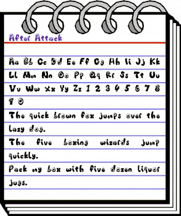 After_Attack Regular animated font preview After_Attack Regular animated font preview