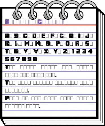 After the Goldrush Regular animated font preview After the Goldrush Regular animated font preview