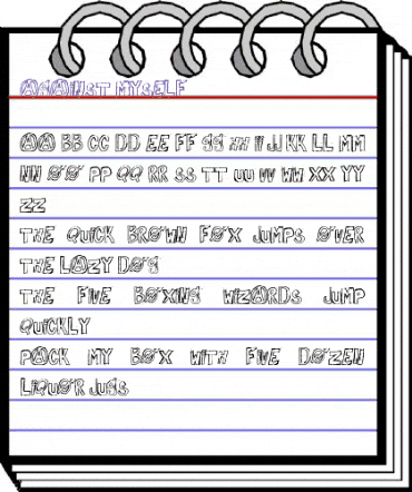 against myself Regular animated font preview against myself Regular animated font preview