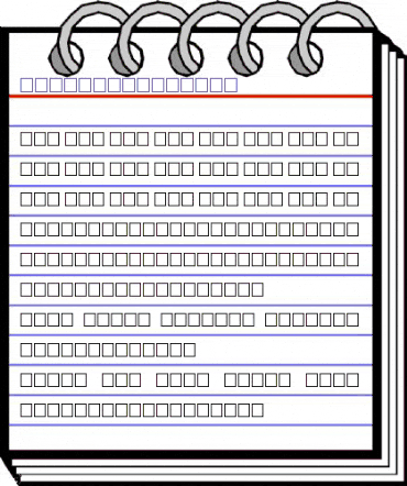 AHARONA Regular animated font preview