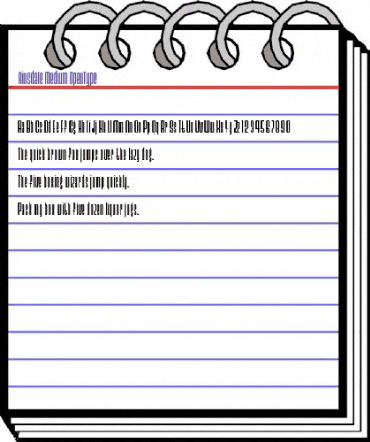 Ainsdale Medium animated font preview Ainsdale Medium animated font preview