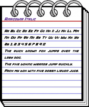 Airacobra Italic Italic animated font preview Airacobra Italic Italic animated font preview