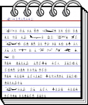 Aircraft Regular animated font preview Aircraft Regular animated font preview