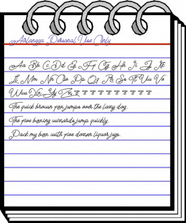 Airlangga Personal Use Only Regular animated font preview Airlangga Personal Use Only Regular animated font preview