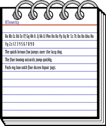 AITemerity Medium animated font preview AITemerity Medium animated font preview