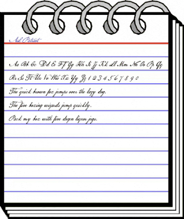 AL Patriot Regular animated font preview AL Patriot Regular animated font preview