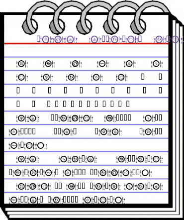 AL Place Settings Dings Regular animated font preview