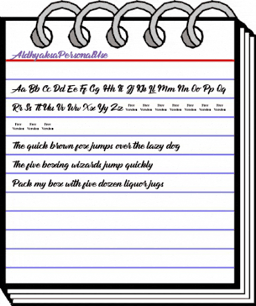 Aldhyaksa Personal Use Regular animated font preview Aldhyaksa Personal Use Regular animated font preview