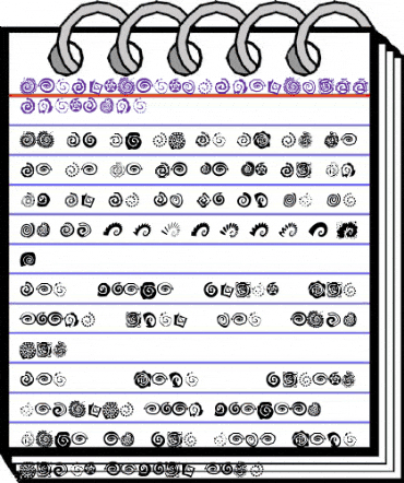 AleOrnamentsSpiratoLL Regular animated font preview AleOrnamentsSpiratoLL Regular animated font preview