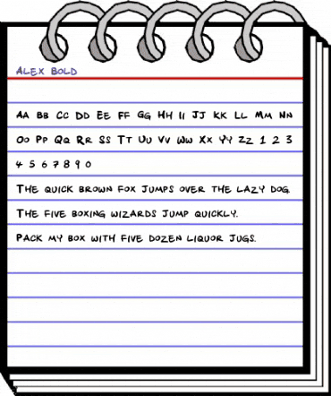 Alex_Bold Bold animated font preview Alex_Bold Bold animated font preview