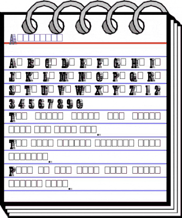 Alexandre Regular animated font preview