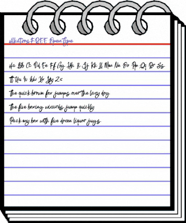 Alkatros FREE Regular animated font preview