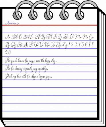 Amaterasu Regular animated font preview