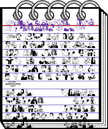 American Dad Good Morning USA Regular animated font preview