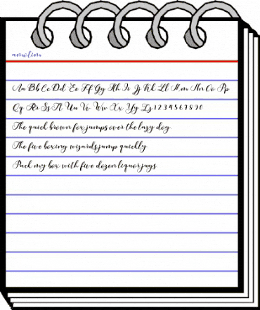 amotim Regular animated font preview