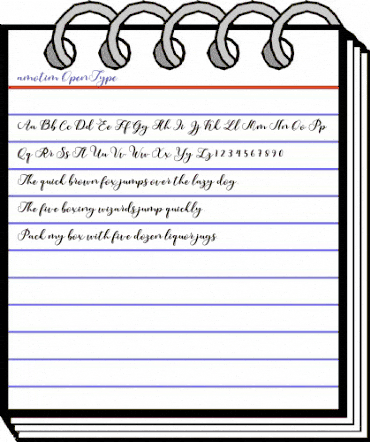 amotim Regular animated font preview