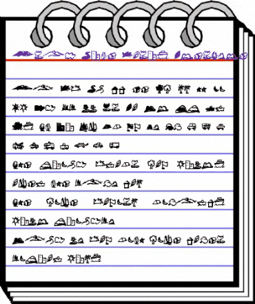 a Anak Cute Bonus animated font preview a Anak Cute Bonus animated font preview