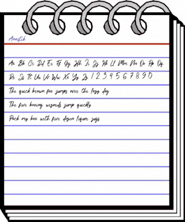 Anastik Regular animated font preview