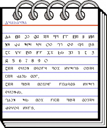 Anayanka Regular animated font preview