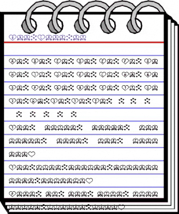 And Love st Regular animated font preview