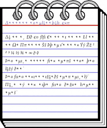 Angkoon-RegularItalicExp Regular animated font preview