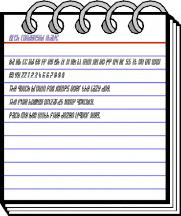 ArchCondensed Italic animated font preview