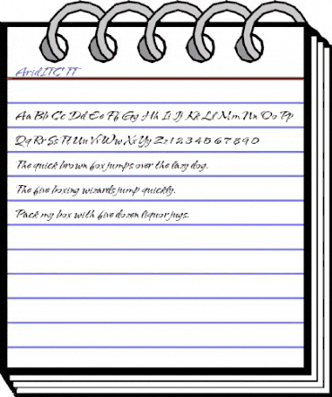 AridITC TT Regular animated font preview AridITC TT Regular animated font preview