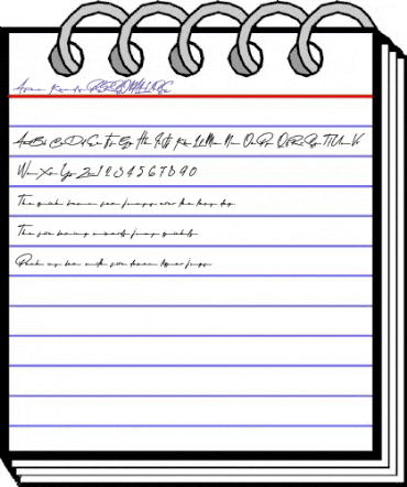 Asem Kandis Regular animated font preview