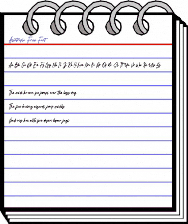 Asiatropic Free Font Regular animated font preview