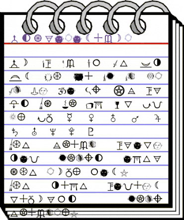 PR Astro ical animated font preview