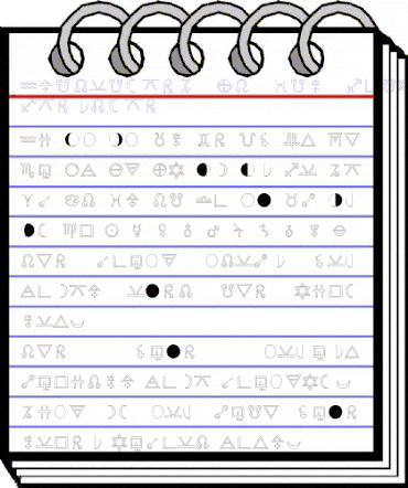 AstrotypeP LT Std Outline Regular animated font preview