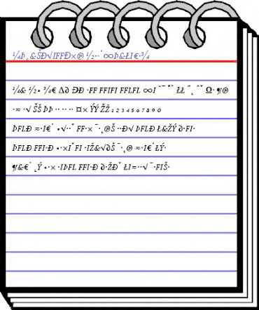 AtmaSerifExp-BookItalicQC Regular animated font preview