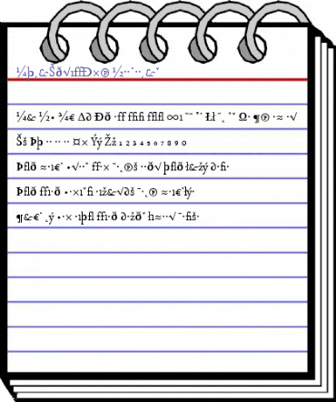 AtmaSerifExp-BookRoman Regular animated font preview