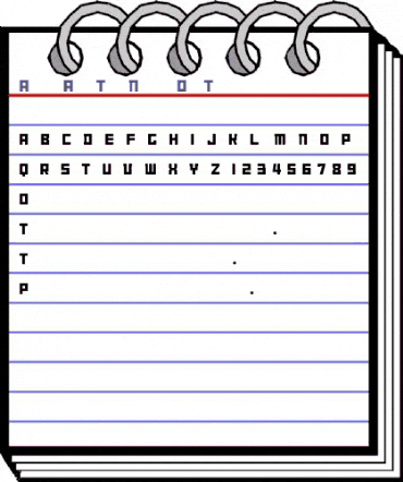 AubetteArchiType Normal animated font preview
