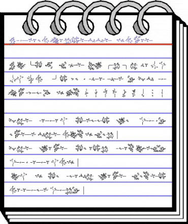 Auriol VignetteSylvie Regular animated font preview