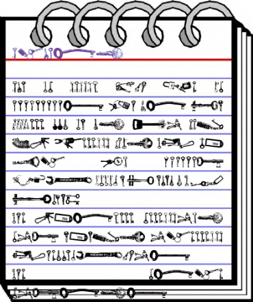 Avain Regular animated font preview