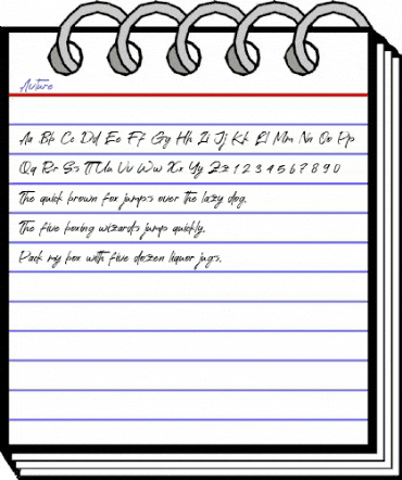 Avture Regular animated font preview Avture Regular animated font preview