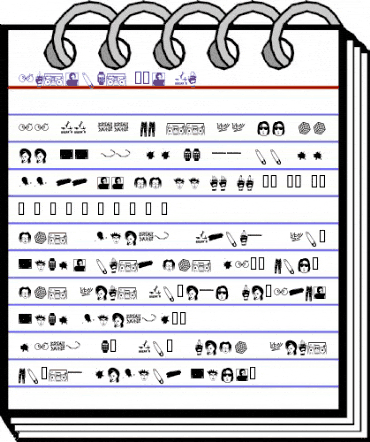 Awesome 80s BV Regular animated font preview